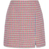 Faina Jupe 'Fashion Look' bleu / gris clair / rose