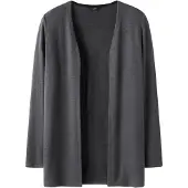 TWO SOON Cardigan gris foncé