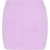 Faina Jupe violet / transparent