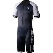Synergy Elite Short Sleeve Trisuit Bleu S Homme
