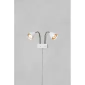 Markslöjd Applique Murale , Ciro, Blanc, Salon / séjour, Métal, Moderne