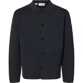 Selected Vestes en maille 'SLHMIKE' bleu nuit