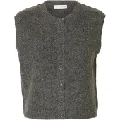 Selected Cardigan 'SLFLULU' gris chiné