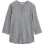 Tom Tailor Chemisier noir / blanc