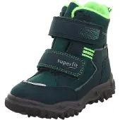 Superfit Bottes de neige 'HUSKY' gris / pomme / sapin