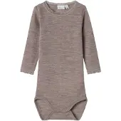 Name it Barboteuse / body 'NBFWang' beige foncé