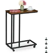 Relaxdays Table d'appoint (30 x 60 x 79 cm)
