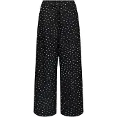 ONLY Pantalon 'ONLNOVA' noir / blanc