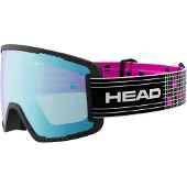 Head - Masque de ski photochromique - Contex Photo Vis en Silicone - Taille L - Noir
