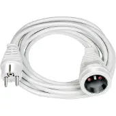 Brennenstuhl Câble de rallonge, plastique, blanc, 3 m (3 m)