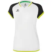Erima T-shirt fonctionnel jaune citron / noir / blanc