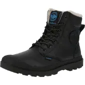 Palladium Bottines à lacets 'Pampa' bleu / noir