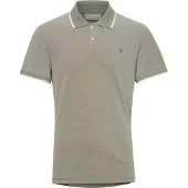 Casual Friday T-Shirt 'Tristan' olive / blanc