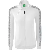 Erima Essential Team Tracktop Jack Femmes - Blanc / Monument Grey | Taille: 36
