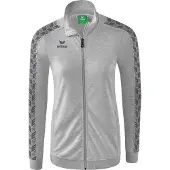 Erima Veste de survêtement Essential Team Gris clair chiné/gris ardoise - 42