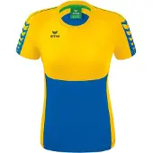 Erima Six Wings T-shirt New Royal/jaune - 38