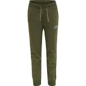 Hummel Pantalon bleu cobalt / olive / blanc