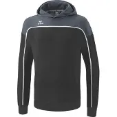 Erima Change Hoodie Noir 140 cm Garçons,Filles
