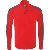 Erima Veste de survêtement Essential Team rouge/gris ardoise - XXL