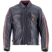 Helstons Ace 10 Ans Leather Jacket Bleu L Homme