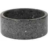 Kentucky Terrazzo Stone 800ml Feeder Bowl Noir 17 x 7 cm