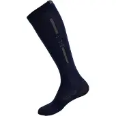 E.L.T Chaussettes d'équitation unisexes Mérinos Bleu foncé 43-46