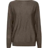 Culture Pull-over 'CUAnnemarie' marron chiné
