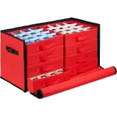 Relaxdays Weihnachtskugel-Aufbewahrungsbox