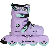 Playlife Roller « Smile » pour fille, violet, pointures 26-29