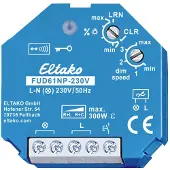 Eltako FUD61NP-230V Acteur radio Télévariateur universel UP max 300W (30100830)