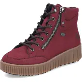 Rieker Bottines à lacets bourgogne