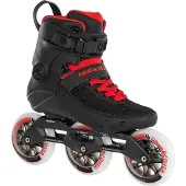 Powerslide Black Fire 110, patins à roulettes en ligne, couleur noire, taille EU 47, couleur noire, taille EU 47