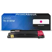 PrintAbout Toner compatible pour Kyocera TK-5135M - Magenta