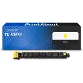 PrintAbout Toner compatible pour Kyocera TK-8365Y - Jaune