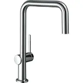 Hansgrohe robinet de cuisine monocommande Talis M54 de , modèle U 220, technologie EcoSmart, 1 jet, finition chromée