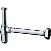 Hansgrohe HG Siphon de tasse facile à installer chromé (Siphon aspirant, 1 1/4")