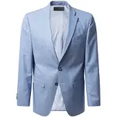 Pierre Cardin Veste de costume bleu clair