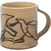 Ferm Living Vuelo Tasse Dark Buff