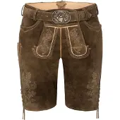 Spieth & Wensky Pantalon folklorique 'Erfurt' marron