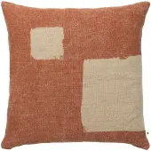 Ferm Living Oleo Coussin Terracotta|Natural