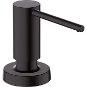 Hansgrohe Distributeur de liquide vaisselle/lotion A51, version encastrable, noir mat