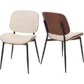 Mendler Chaise de salle à manger -O44 (lot de 2)