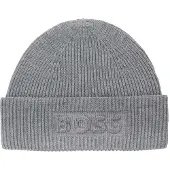 BOSS Alogo 10263472 Beanie Gris Homme
