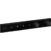 Hansgrohe robinet thermostatique encastré RainSelect pour 4 points de puisage, finition noir mat