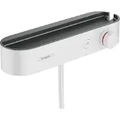 Hansgrohe - Mitigeur douche thermostatique ShowerTablet Select 400 blanc mat - Blanc
