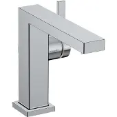Hansgrohe robinet de lavabo monocommande Tecturis E, finition chrome, avec système de vidange à poussoir et technologie CoolStart, modèle 110