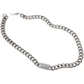 Cristian Lay Collier - - Argent - Acier - 45cm - Femme