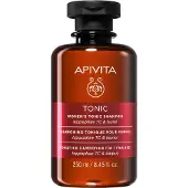 Apivita Tonic, shampooing renforçant contre la chute des cheveux pour les femmes, 250 ml