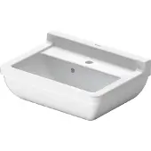Duravit Lavabo STARCK 3 m ÜL HLB 1 robinetterie 500x360mm blanc (360 mm, 500 mm)