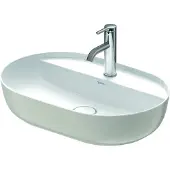 Duravit Aufsatzbecken LUV o ÜL m HLB 600x400mm 1 HL gr sdm WG